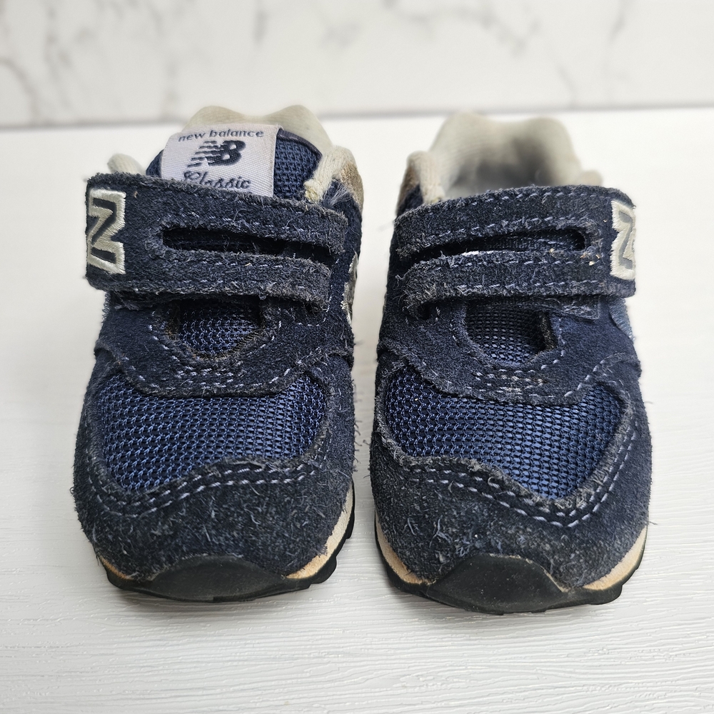 New Balance Kids Navy Blue Shoes